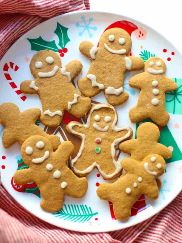Healthy Gingerbread Cookies
