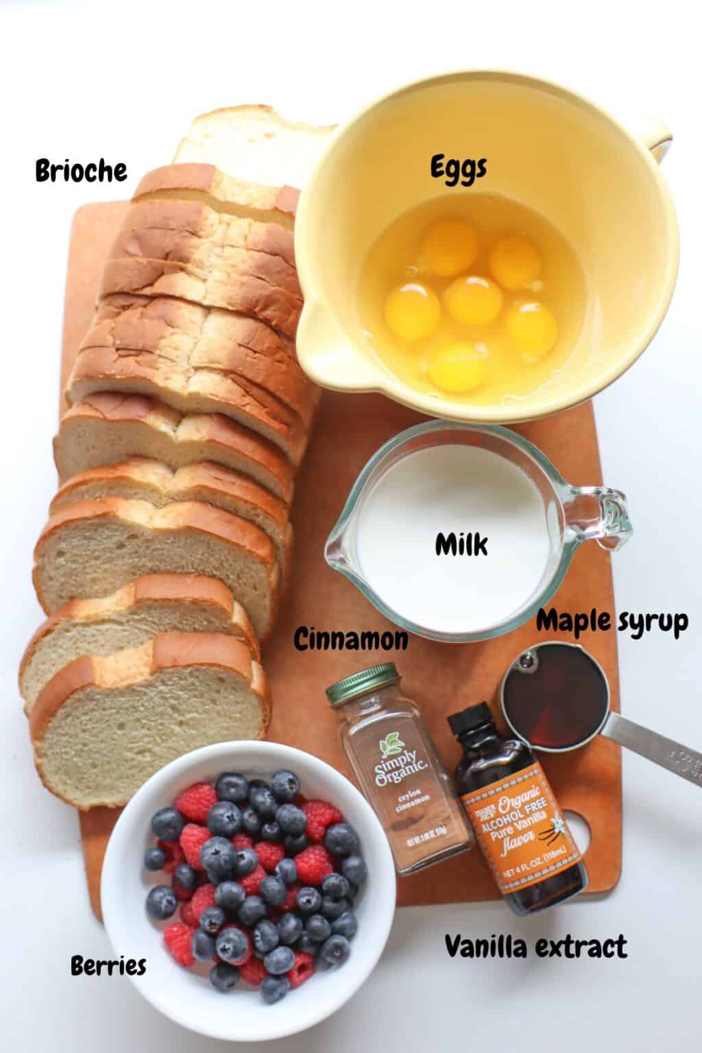 Baked Brioche French Toast Casserole MJ and Hungryman