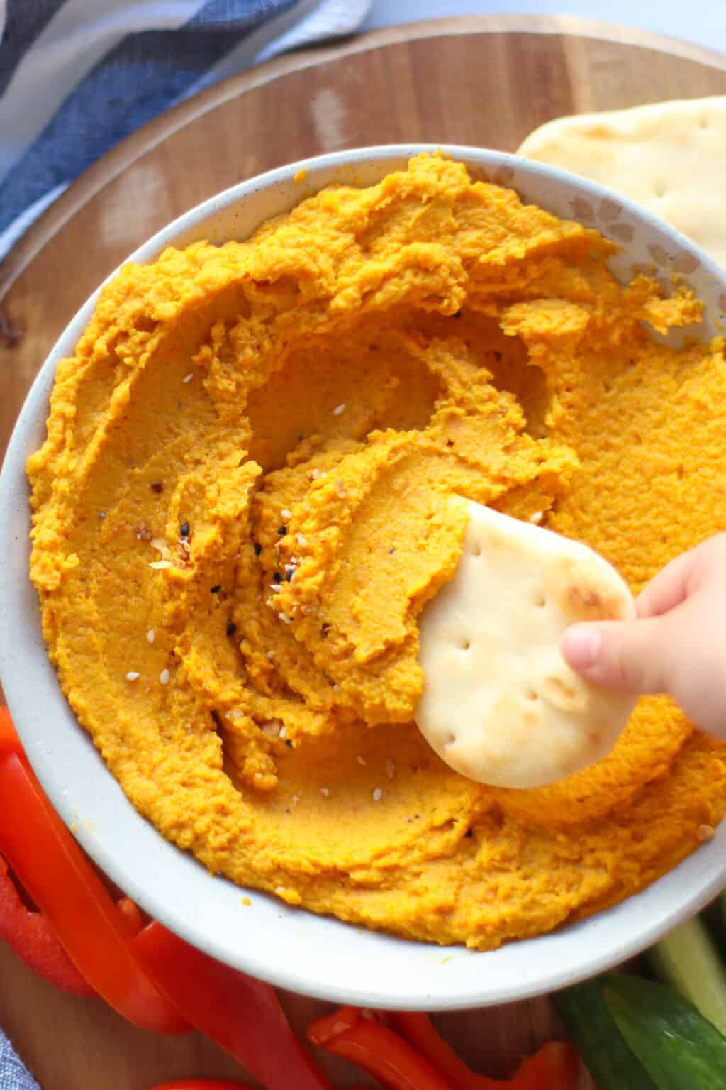 Fresh Look at Carrot Hummus