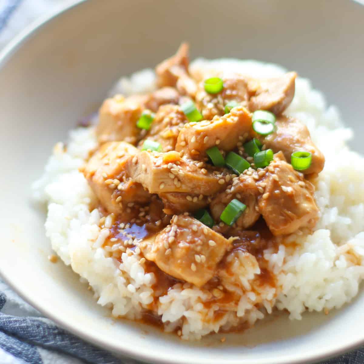 Slow Cooker Sesame Chicken
