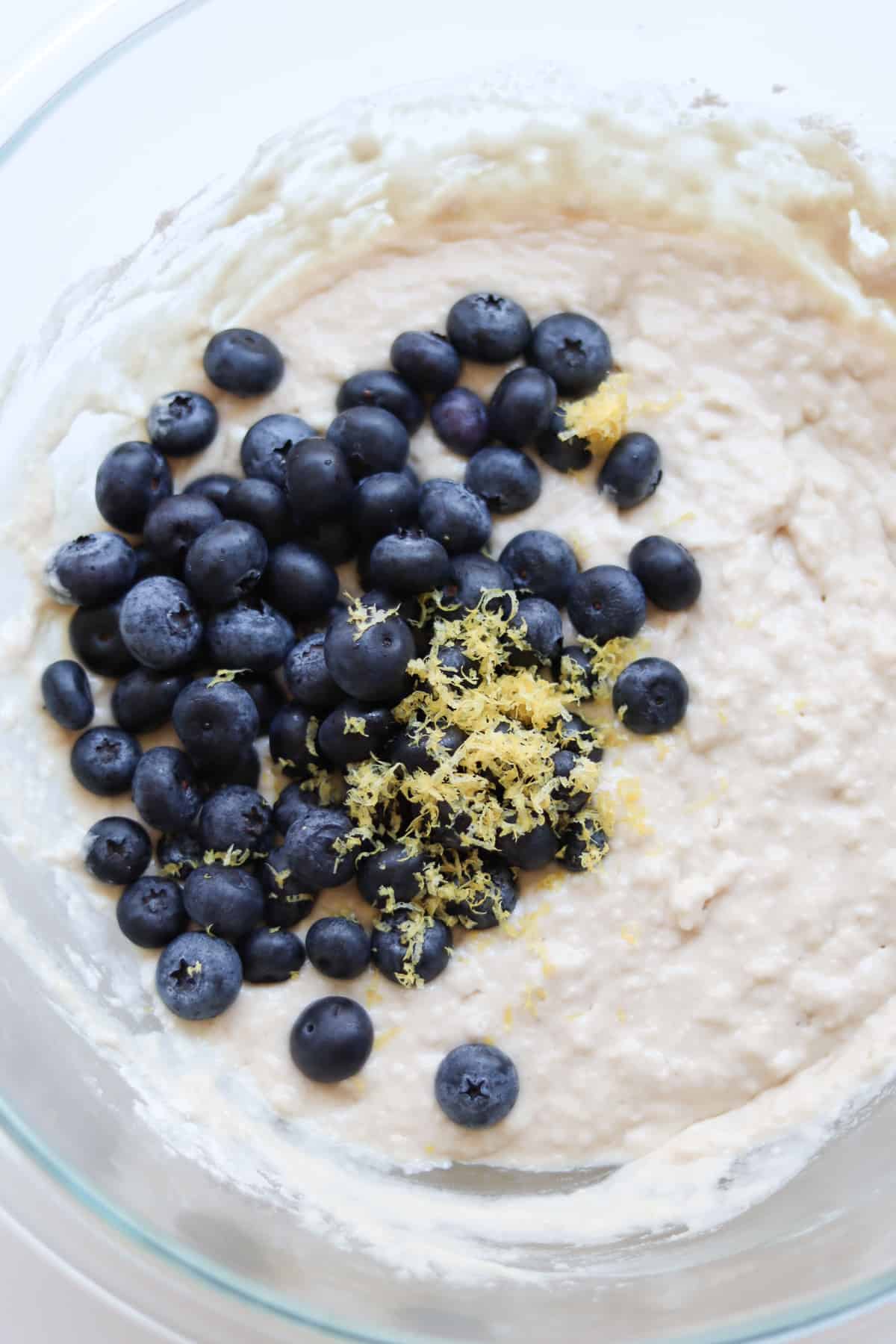 Eggless Blueberry Muffins MJ and Hungryman