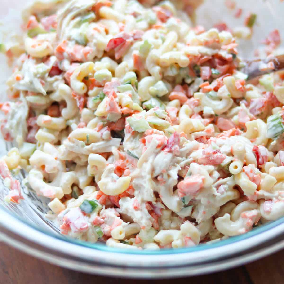 Healthy Chicken Macaroni Salad